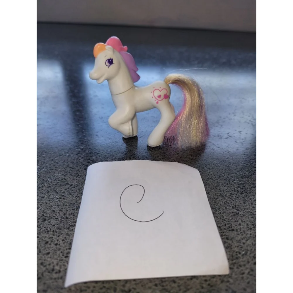 My Little Pony G2 Light Heart 1998 McDonalds Happy Meal Toy Vintage C
